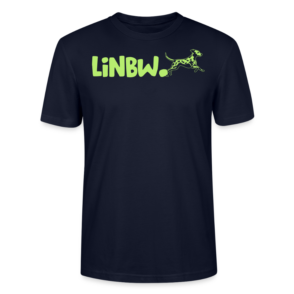 LiNBW. Männer T-Shirt Life is not just black and white - Navy