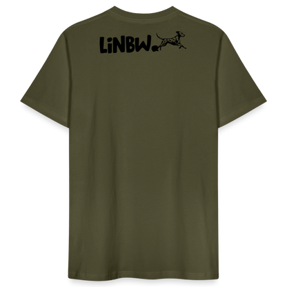 LiNBW. Männer T-Shirt Life is not just black and white - Khaki