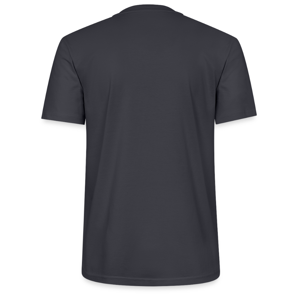 LiNBW. Männer T-Shirt Schnurren ist mein Soundtrack - Dunkles Graublau