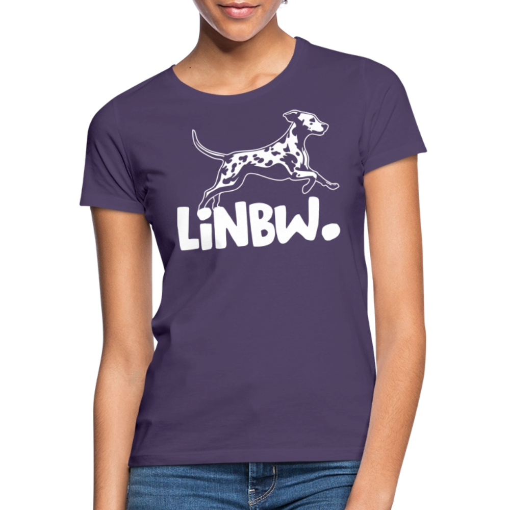 LiNBW. Frauen T-Shirt - Dunkellila