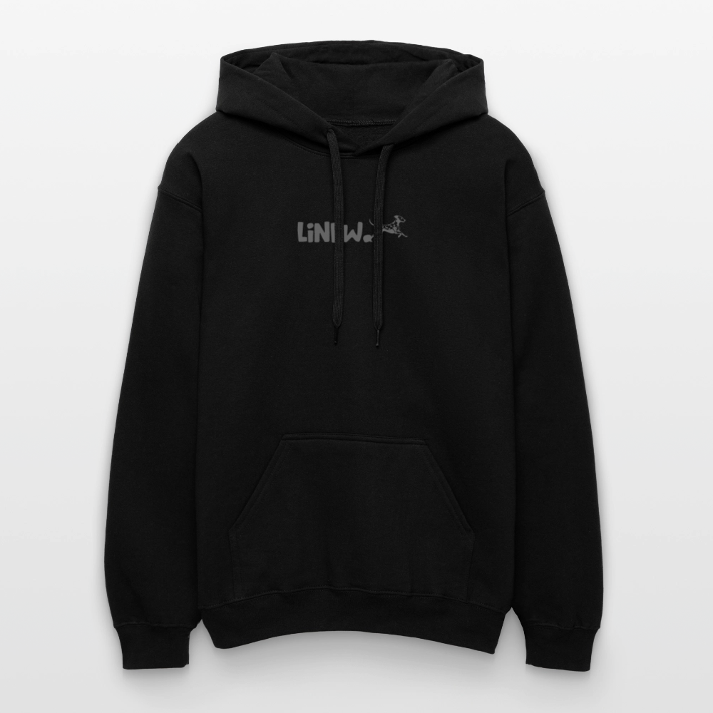 LiNBW. Männer & Frauen Hoodie Life is not just black and white - Schwarz