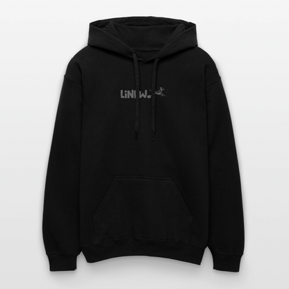 LiNBW. Männer & Frauen Hoodie Life is not just black and white - Schwarz