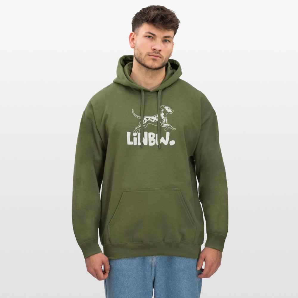 LiNBW. Männer & Frauen Hoodie - Militärgrün