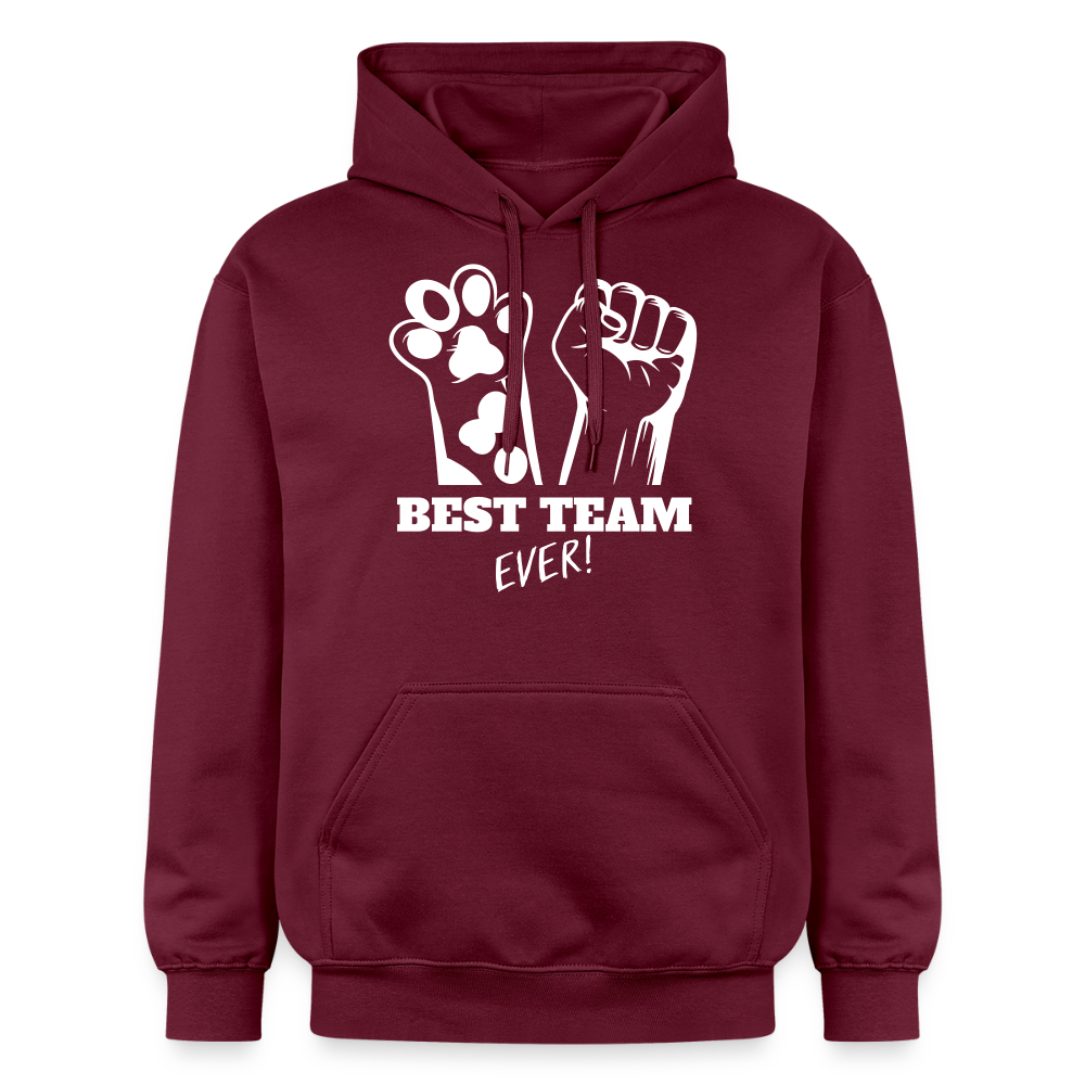 LiNBW. Männer & Frauen Hoodie Best Team Ever - Maroon