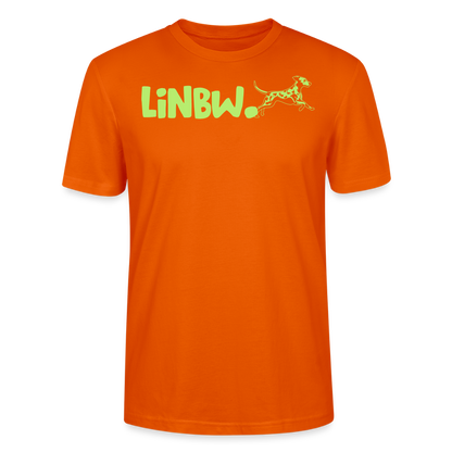 LiNBW. Männer T-Shirt Life is not just black and white - Tieforange