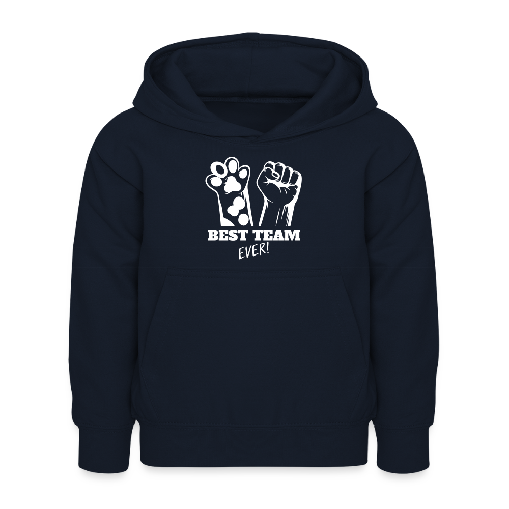 LiNBW. Kinder Hoodie Best Team Ever - Navy