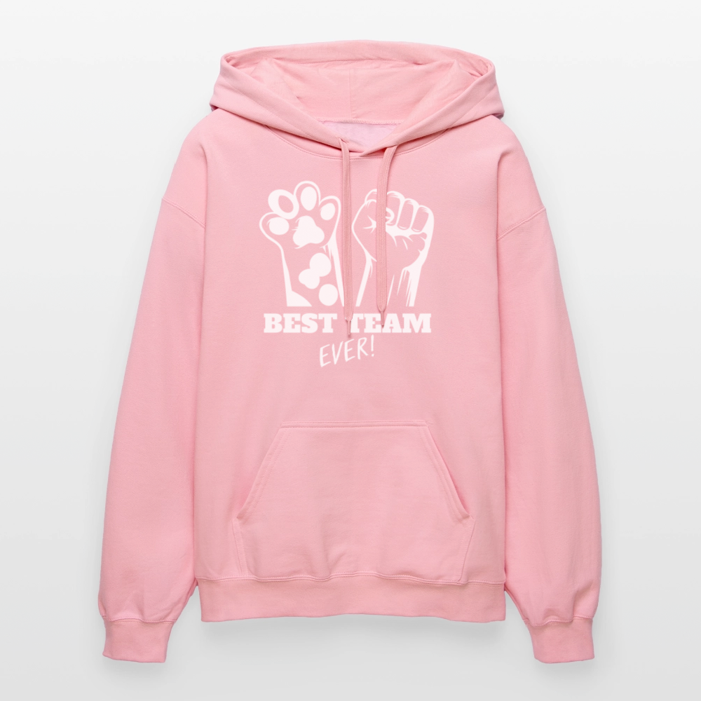 LiNBW. Männer & Frauen Hoodie Best Team Ever - Hellrosa