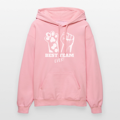 LiNBW. Männer & Frauen Hoodie Best Team Ever - Hellrosa