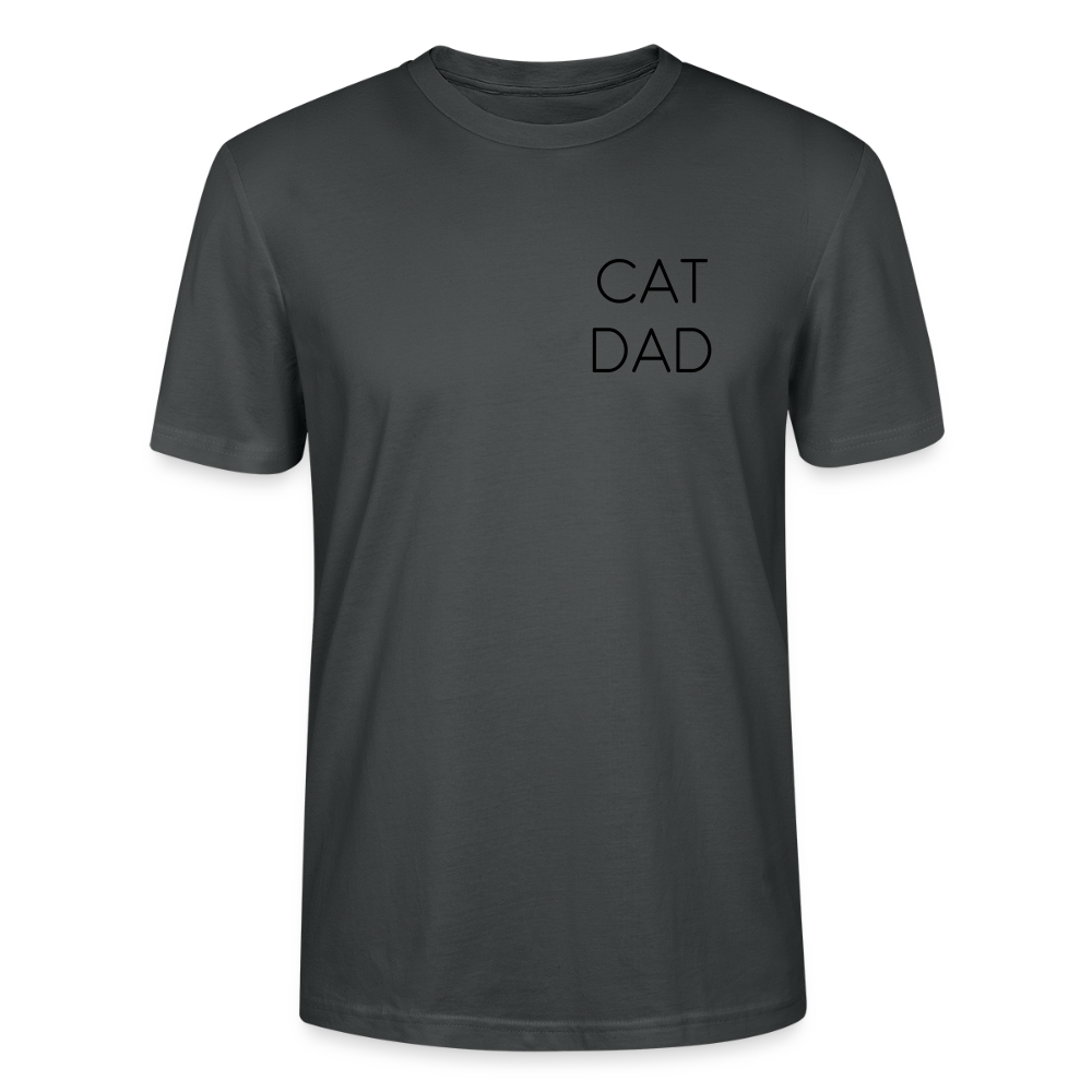 LiNBW. Männer T-Shirt Stolzes Personal einer Katze - Anthrazit