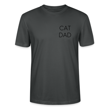 LiNBW. Männer T-Shirt Stolzes Personal einer Katze - Anthrazit