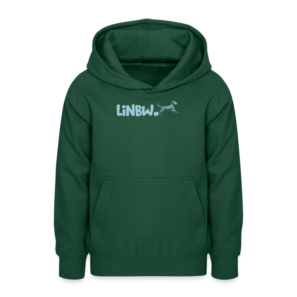 LiNBW. Teenager Hoodie Life is not just black and white - Flaschengrün