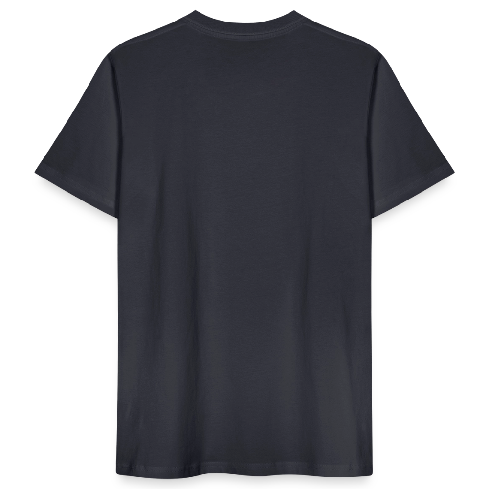 LiNBW. Männer T-Shirt Schnurren ist mein Soundtrack - Dunkles Graublau