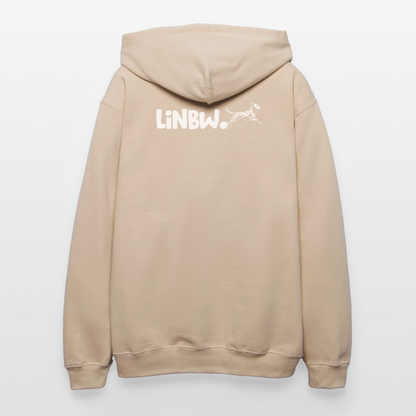 LiNBW. Männer & Frauen Hoodie Life is not just black and white - Sand