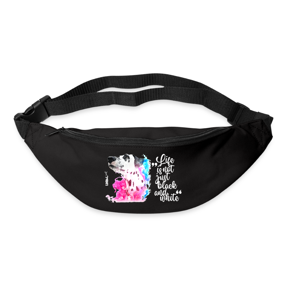 LiNBW. Gürteltasche Dalmatiner Life is not just black and white - Schwarz