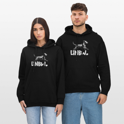 LiNBW. Männer & Frauen Hoodie - Schwarz