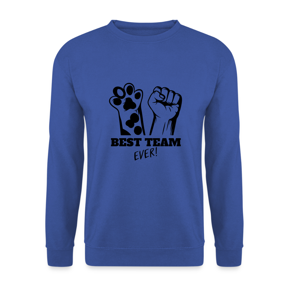 LiNBW. Männer Pullover Best Team Ever - Royalblau
