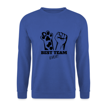 LiNBW. Männer Pullover Best Team Ever - Royalblau