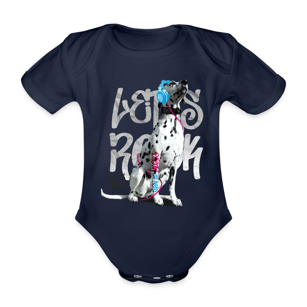 LiNBW. Body Kurzarm Dalmatiner Let's Rock - Dunkelnavy