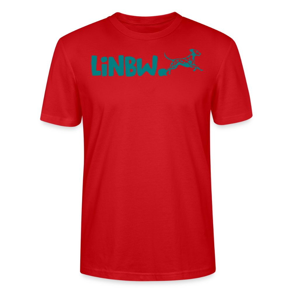 LiNBW. Männer T-Shirt Life is not just black and white - Rot