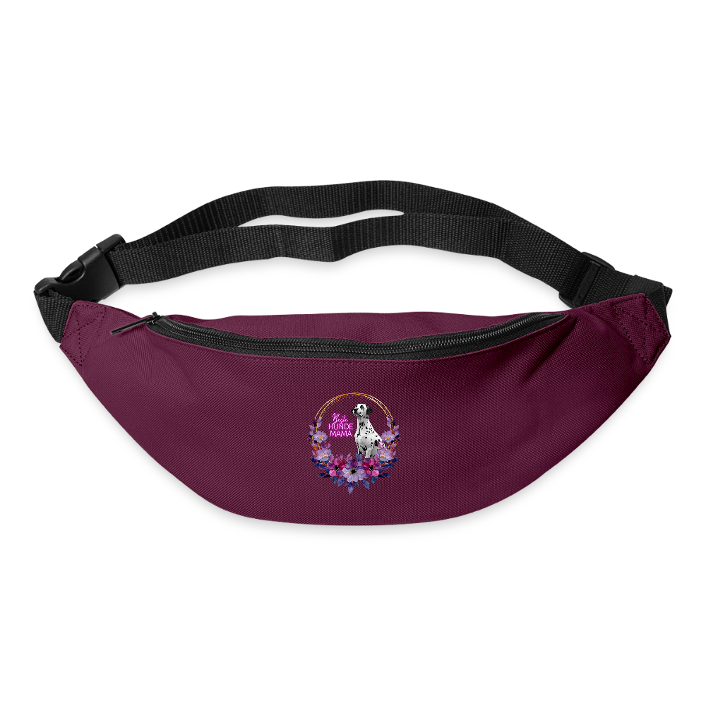 LiNBW. Gürteltasche Dalmatiner Beste Hundemama - Burgunderrot