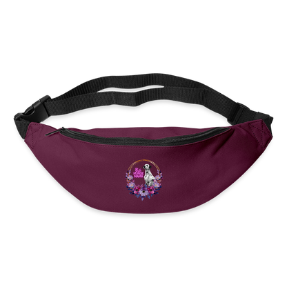 LiNBW. Gürteltasche Dalmatiner Beste Hundemama - Burgunderrot