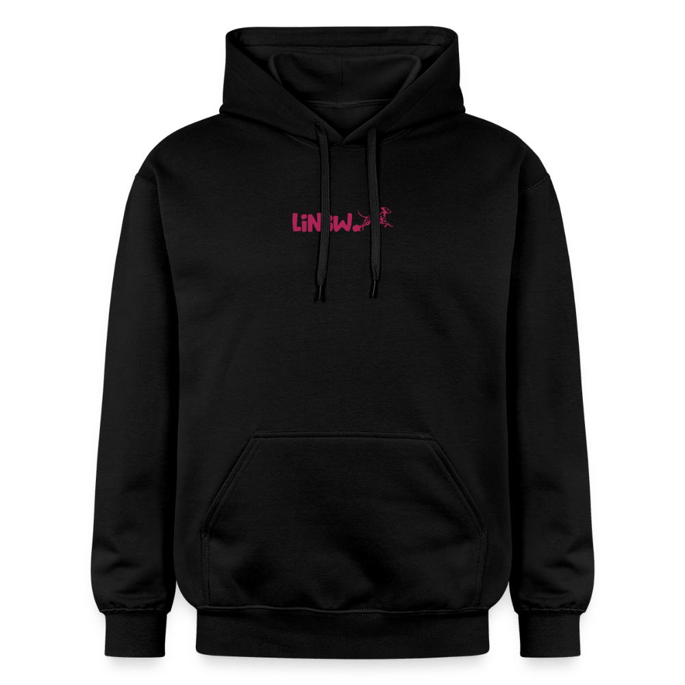 LiNBW. Männer & Frauen Hoodie Life is not just black and white - Schwarz