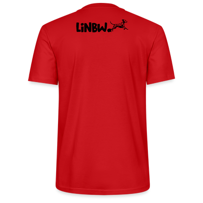 LiNBW. Männer T-Shirt Life is not just black and white - Rot