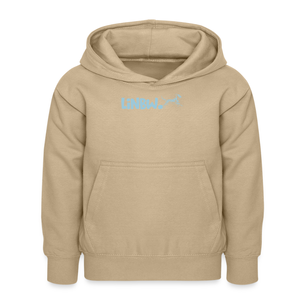 LiNBW. Kinder Hoodie Life is not just black and white - Sand