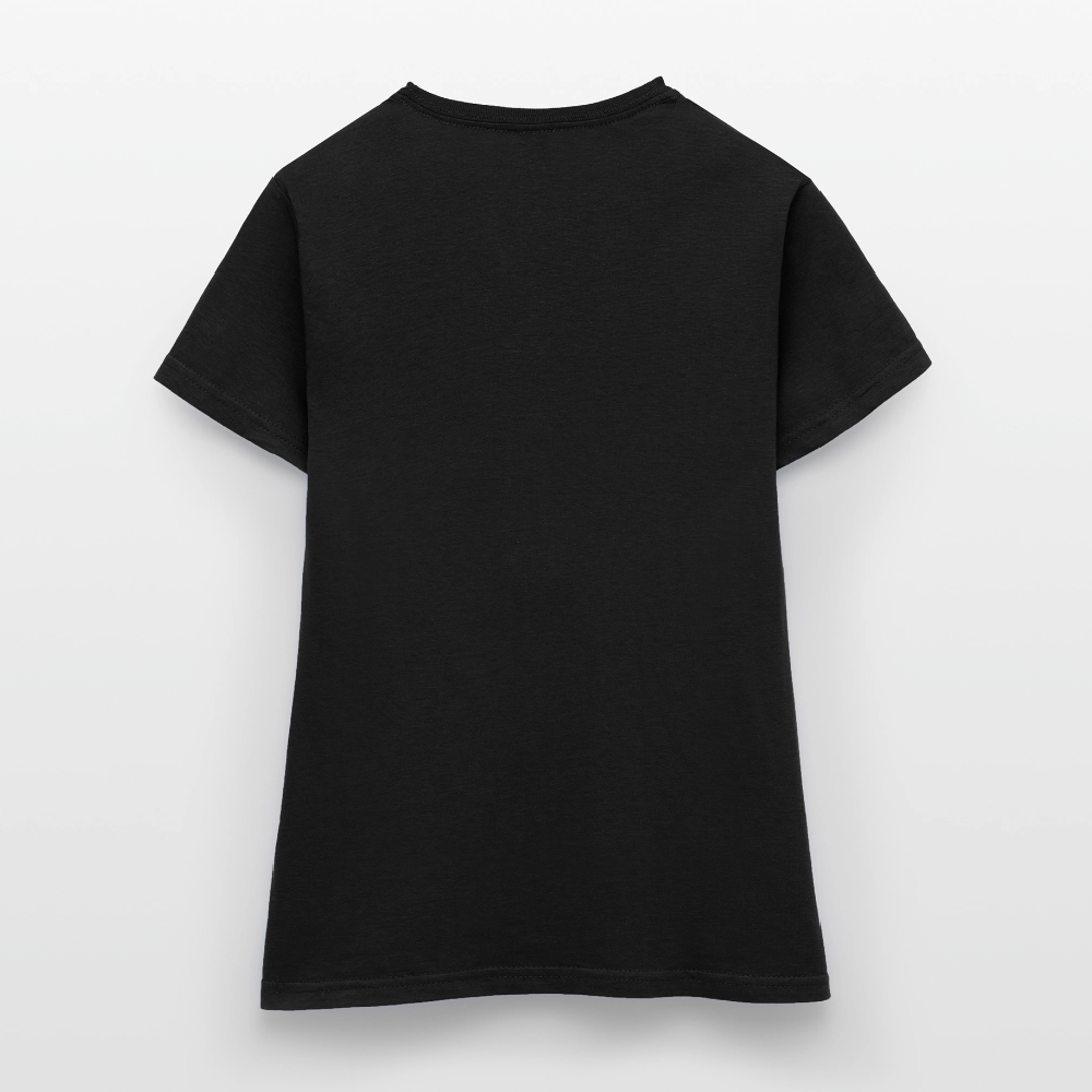 LiNBW. Frauen T-Shirt Schnurren ist mein Soundtrack - Schwarz