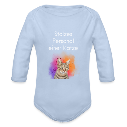 Baby-Body „Stolzes Personal einer Katze“ – Mit frecher Katzenbotschaft - Sky