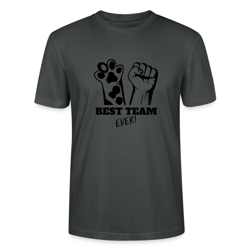 LiNBW. Männer T-Shirt Best Team Ever - Anthrazit