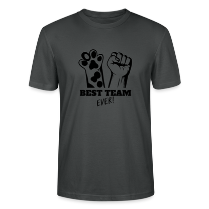 LiNBW. Männer T-Shirt Best Team Ever - Anthrazit