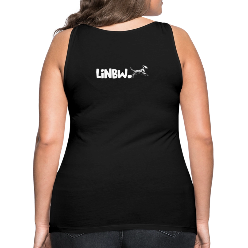 LiNBW. Frauen Tank-Top Life is not just black and white - Schwarz