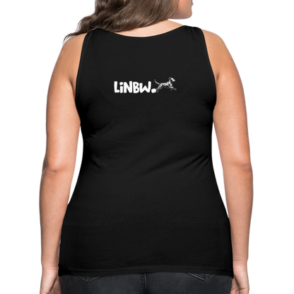 LiNBW. Frauen Tank-Top Life is not just black and white - Schwarz