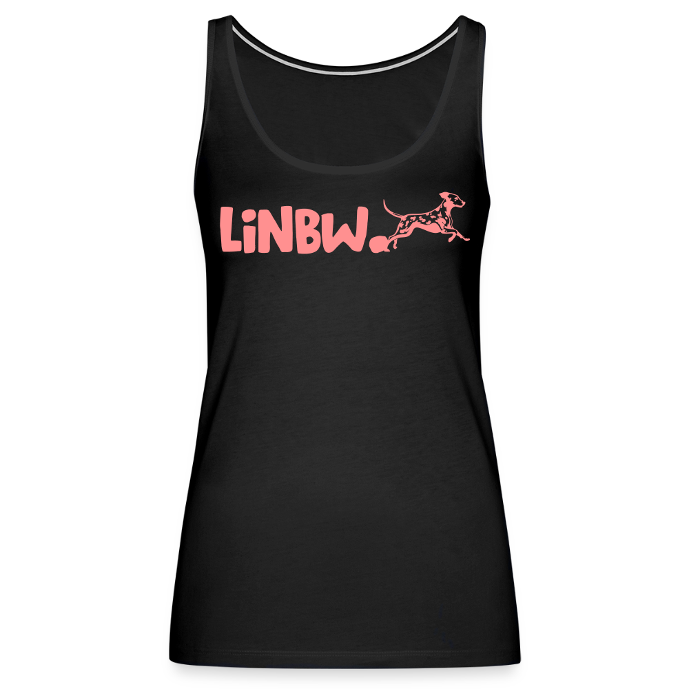 LiNBW. Frauen Tank-Top Life is not just black and white - Schwarz