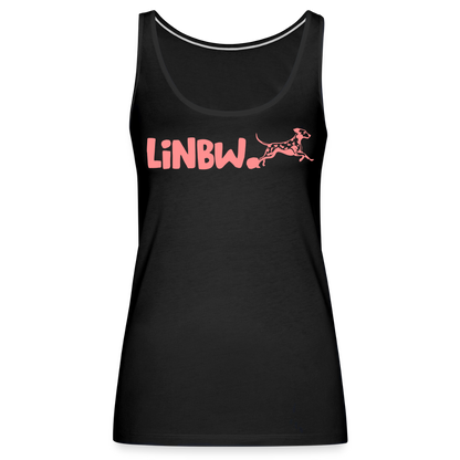 LiNBW. Frauen Tank-Top Life is not just black and white - Schwarz