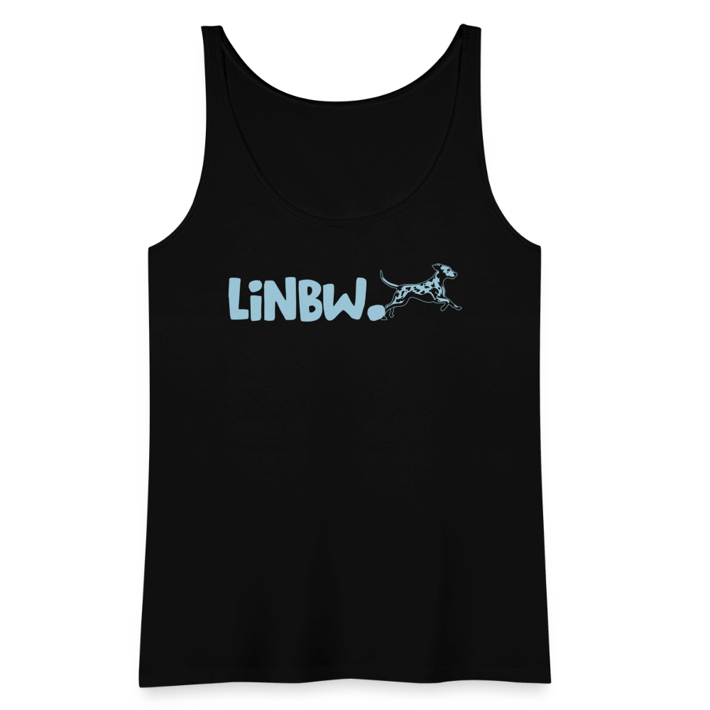 LiNBW. Frauen Tank-Top Life is not just black and white - Schwarz