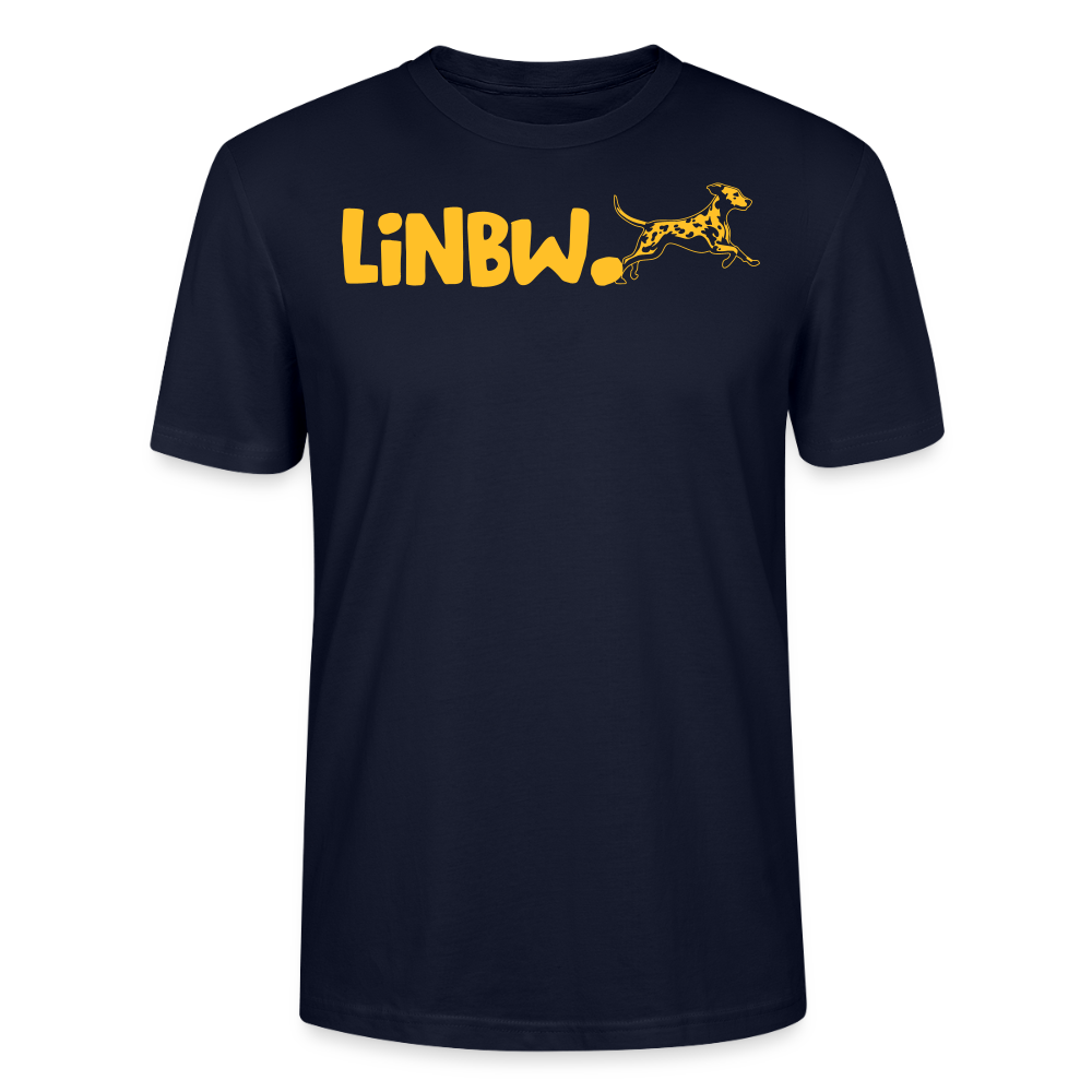LiNBW. Männer T-Shirt Life is not just black and white - Navy