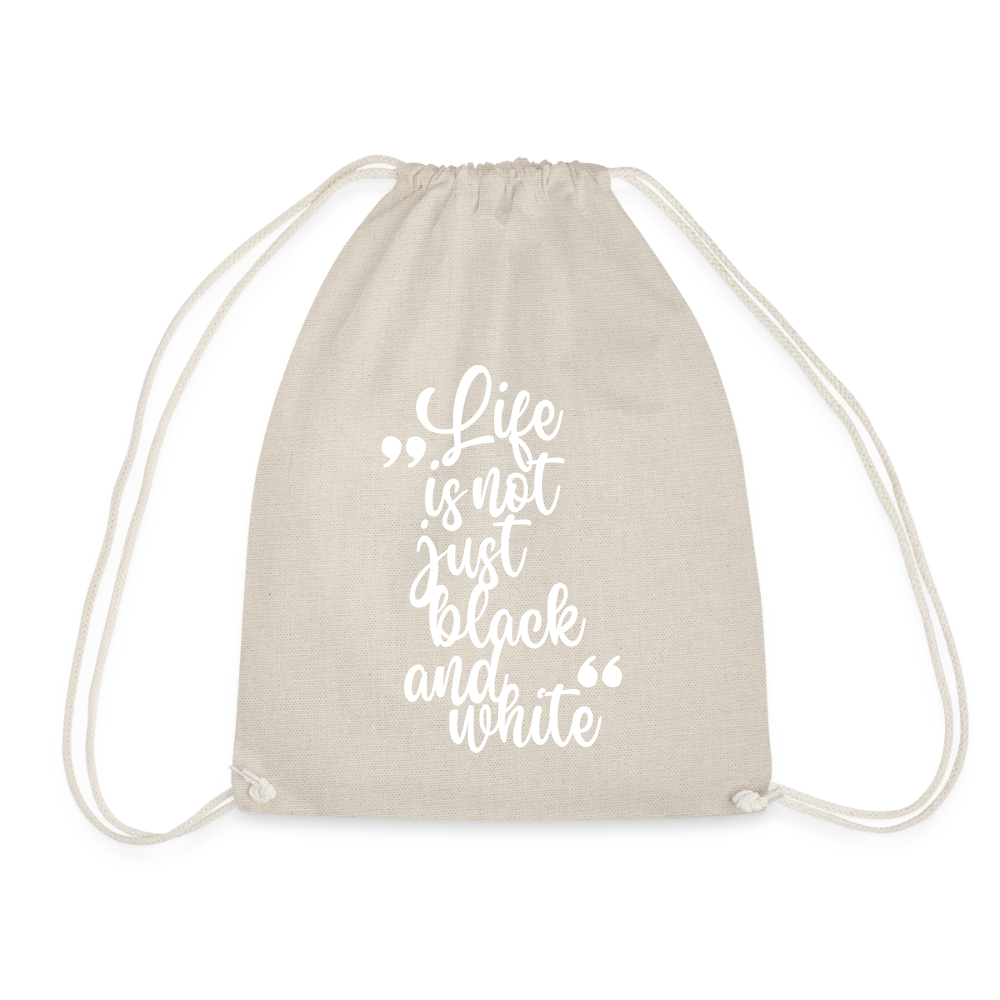 LiNBW. Turnbeutel Life is not just black and white - Natur