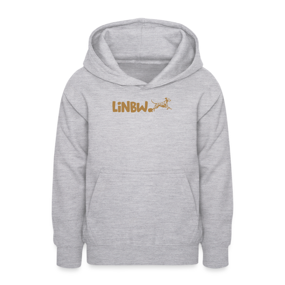 LiNBW. Teenager Hoodie Life is not just black and white - Hellgrau meliert