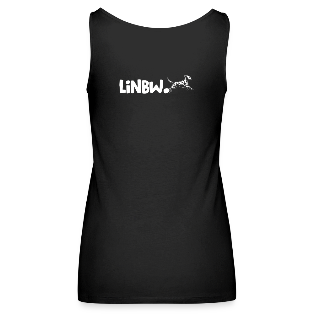 LiNBW. Frauen Tank-Top Life is not just black and white - Schwarz