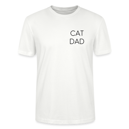 LiNBW. Männer T-Shirt Stolzes Personal einer Katze - Weiß