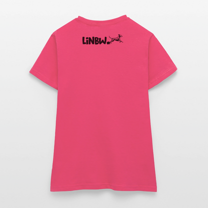 LiNBW. Frauen T-Shirt Dalmatiner Life is not just black and white - Azalea