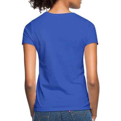 LiNBW. Frauen T-Shirt Schnurren ist mein Soundtrack - Royalblau