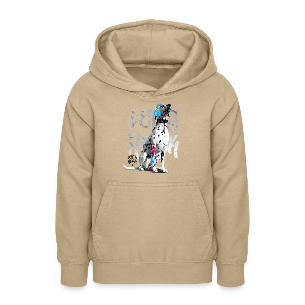 LiNBW. Teenager Hoodie Dalmatiner Let's Rock - Sand