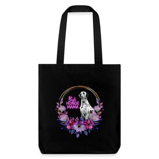 LiNBW. Stoffbeutel Dalmatiner Beste Hundemama - Schwarz