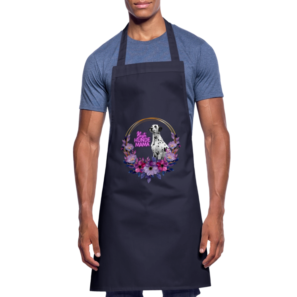 Kochschürze „Beste Hundemama“ – Für die Queen aller Fellnasen - Navy