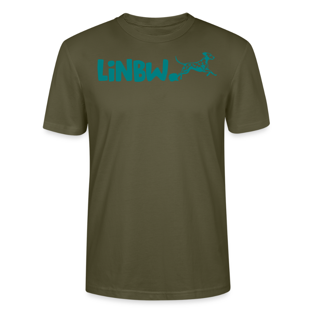 LiNBW. Männer T-Shirt Life is not just black and white - Khaki