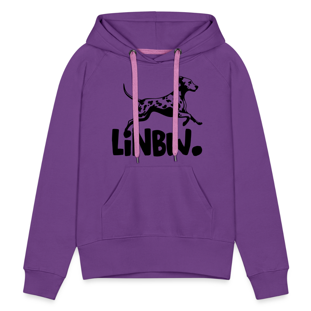 LiNBW. Frauen Hoodie - Purple