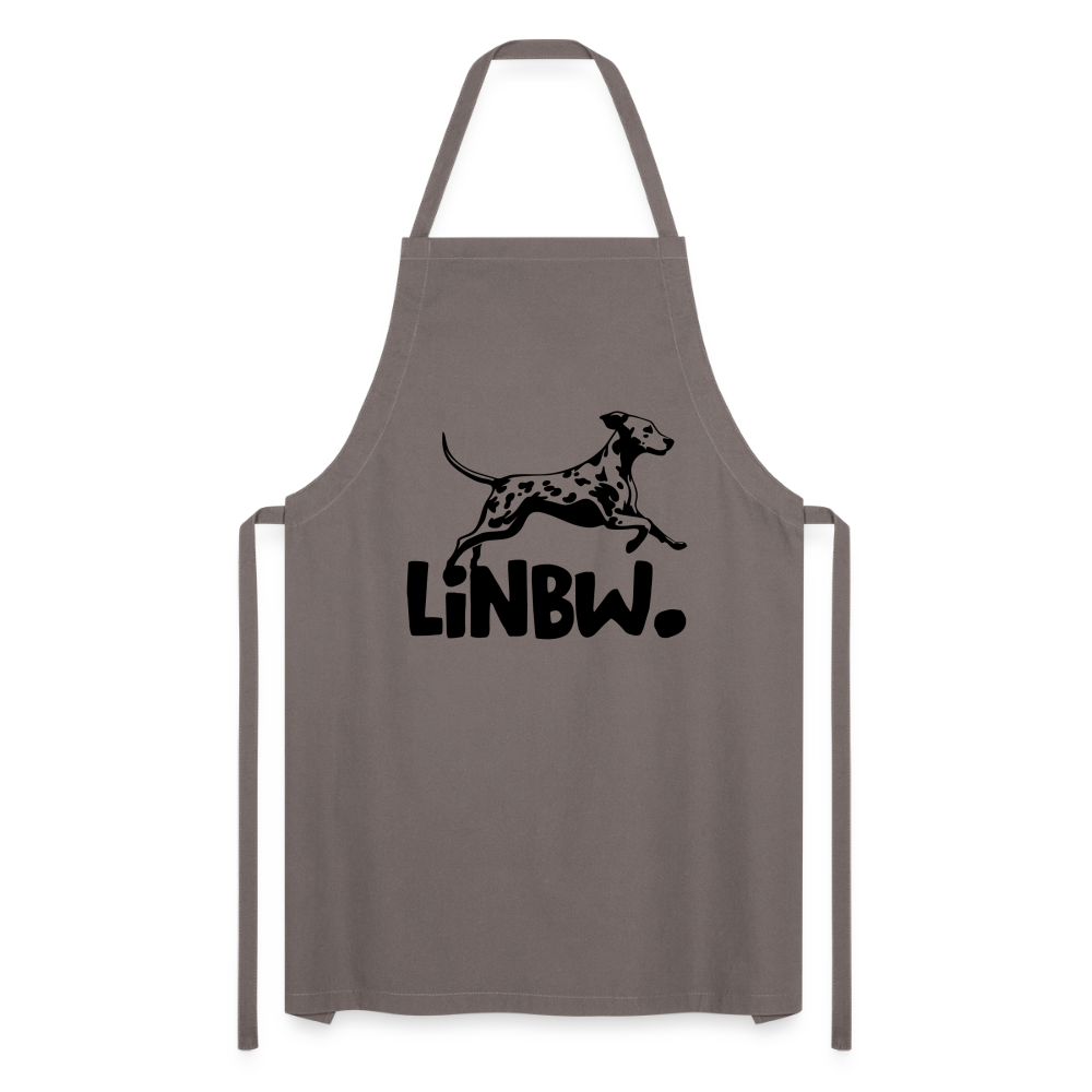 Kochschürze mit LINBW-Logo – schlicht, stilvoll & bewusst - Grau